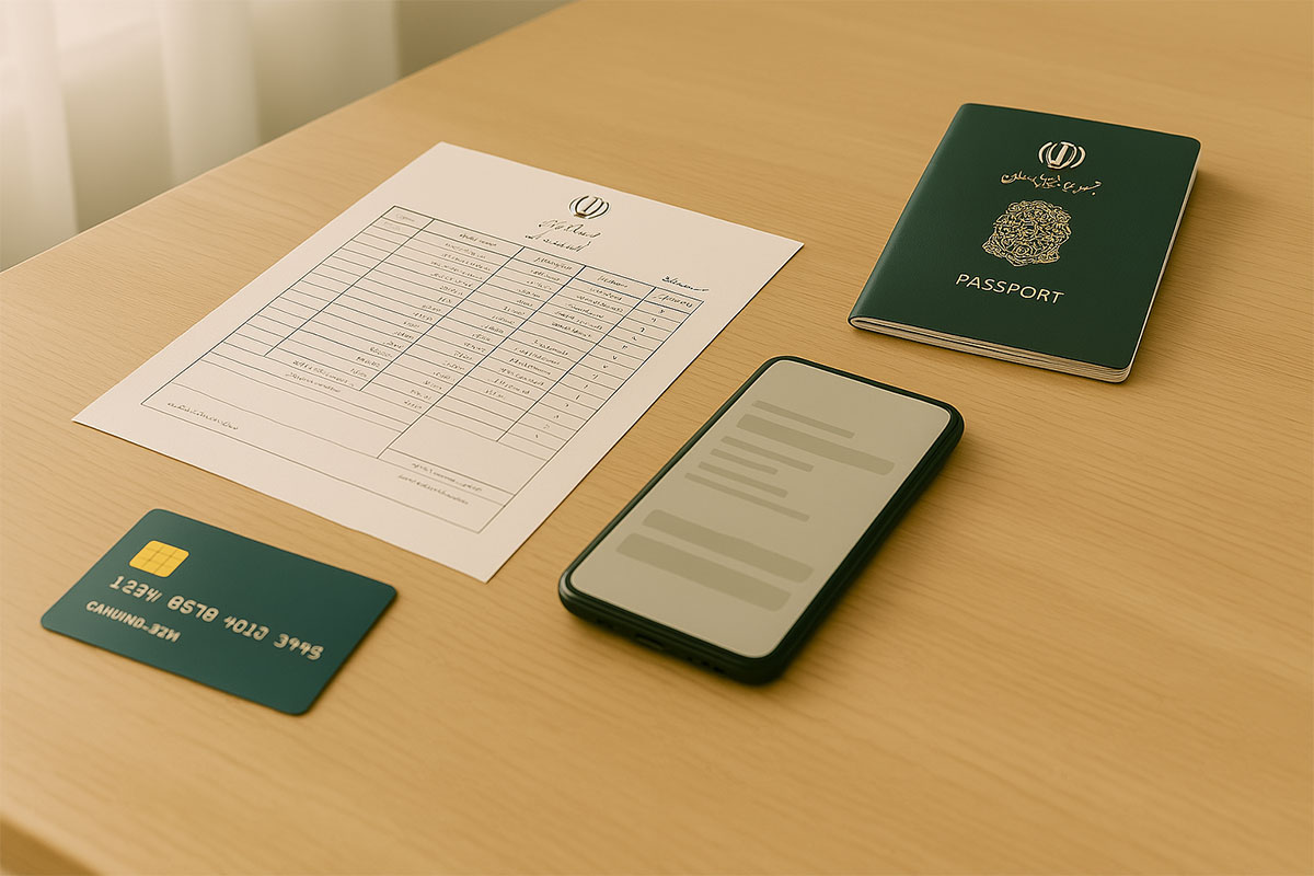 مدارک مورد نیاز برای پرداخت هزینه WES از ایران