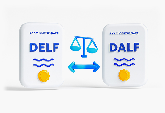 تفاوت آزمون DELF و DALF