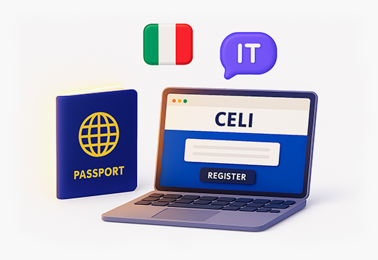 شرایط شرکت در آزمون CELI برای ایرانیان