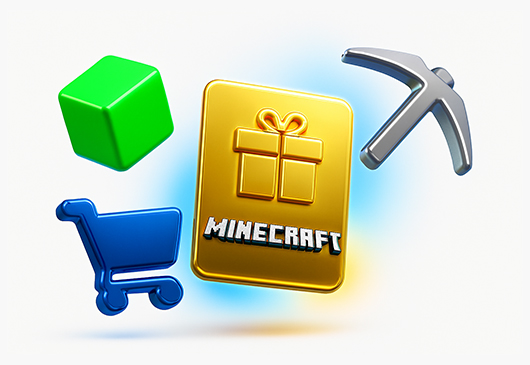 مزایای استفاده از گیفت کارت Minecraft