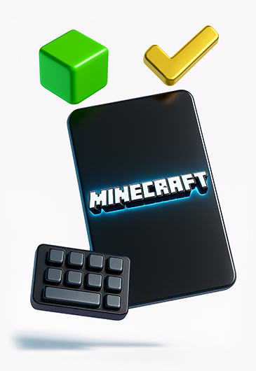 نحوه‌ی استفاده از گیفت کارت  Minecraft