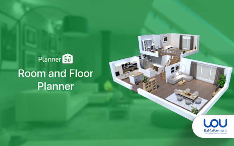 هوش مصنوعی چیدمان منزل planner 5d